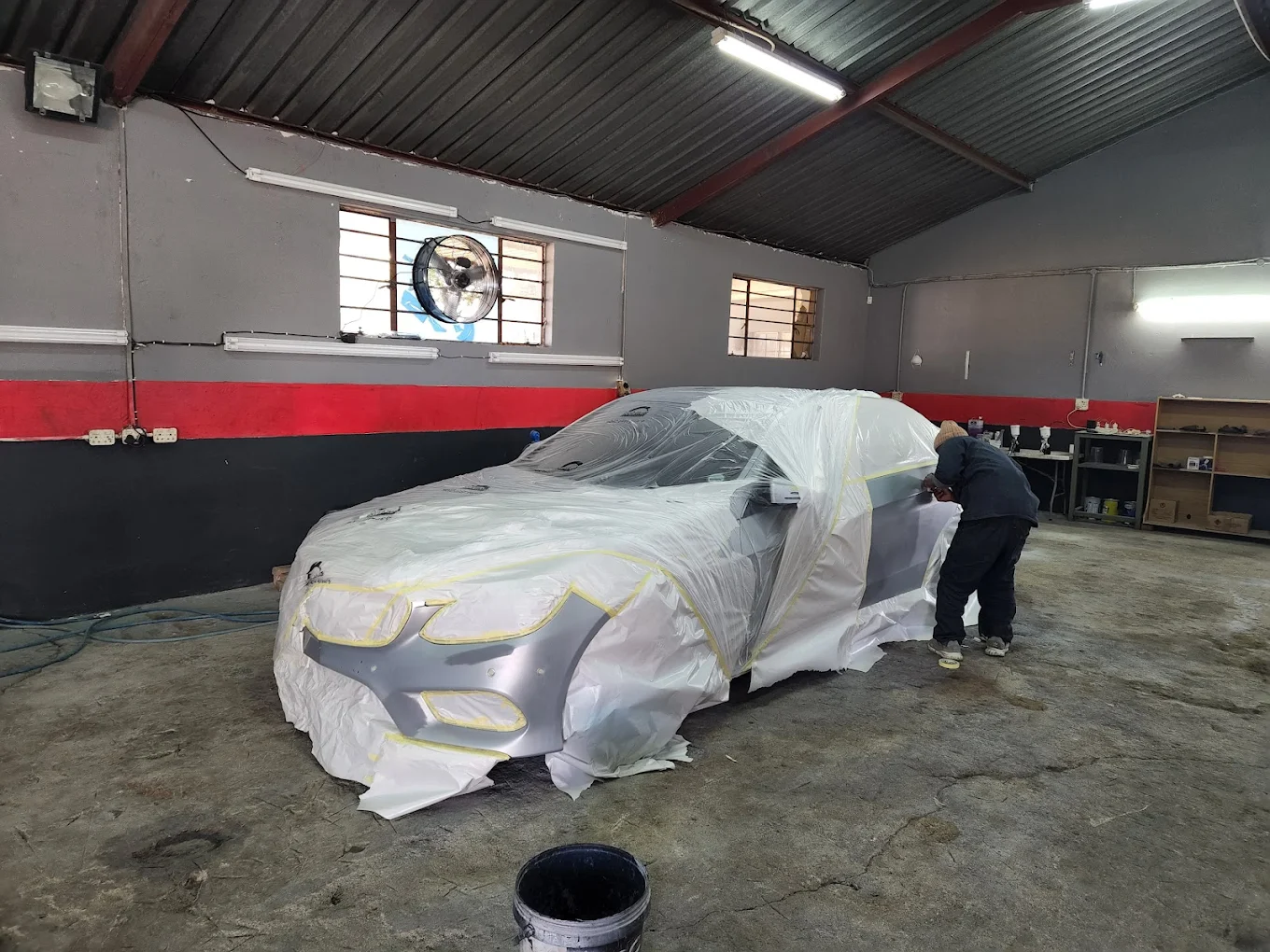Panel beating workshop Centurion