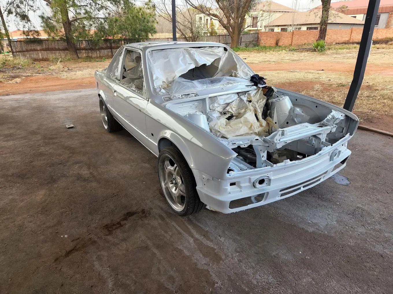 Classic car respray and restoration — full vehicle colour change