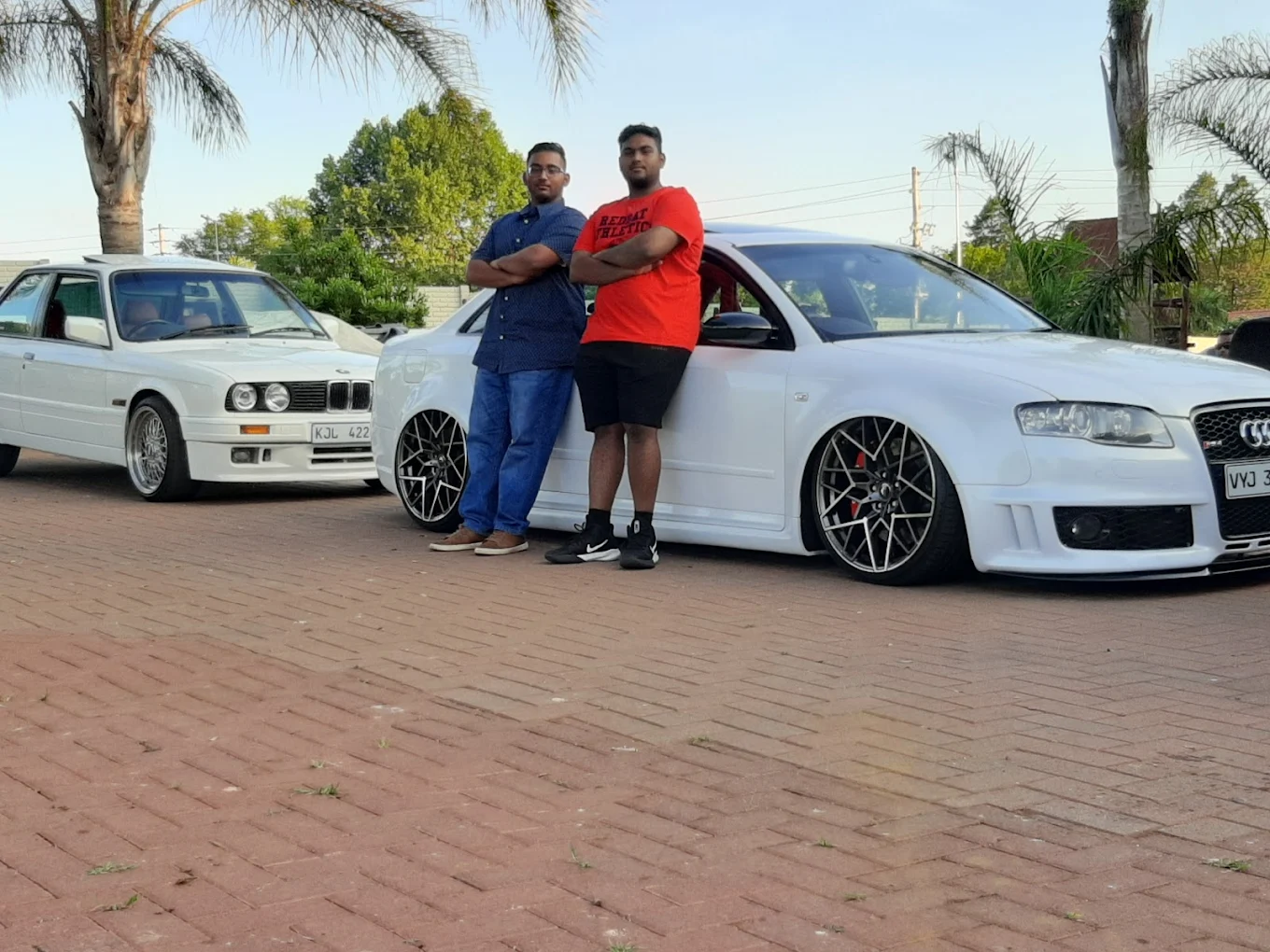 Panel beating team at our Centurion workshop