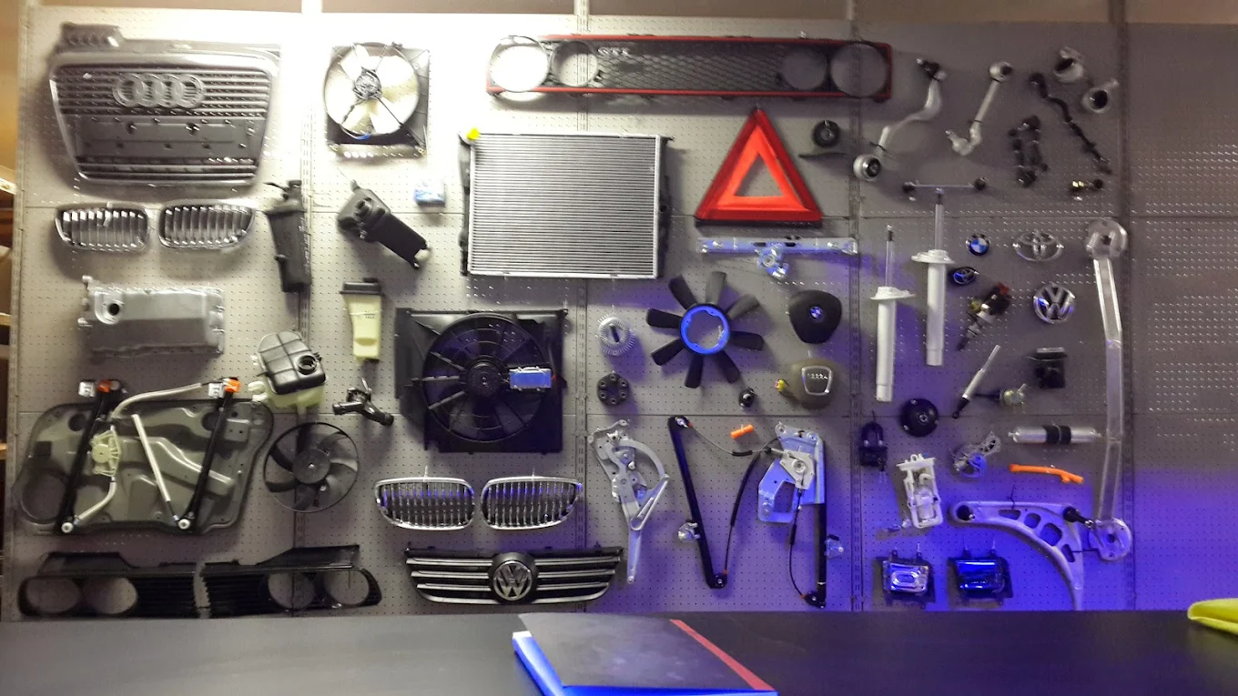 Panel beaters workshop in Centurion